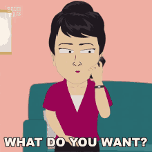 What Do You Want Mrs Nelson GIF - What Do You Want Mrs Nelson South Park GIFs
