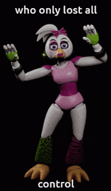 Fnaf Who Only Lost All Control GIF - Fnaf Who Only Lost All Control Glamrock Chica GIFs