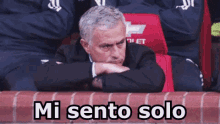 jose mourinho manchester football trainer i feel lonely