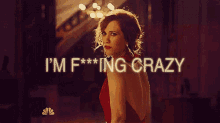 Kristen Wiig Red Flag GIF - Kristen Wiig Red Flag Im Fucking Crazy GIFs
