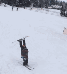 Back Flip People Are Awesome GIF - Back Flip People Are Awesome Skiing GIFs