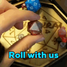 Roll With Us D20 GIF - Roll With Us D20 Unnatural20s GIFs