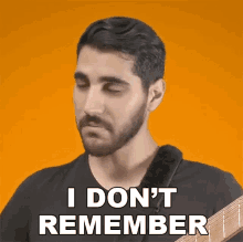 I Dont Remember Rudy Ayoub GIF - I Dont Remember Rudy Ayoub I Cant Recall It GIFs