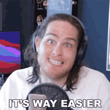 Its Way Easier Sam Johnson GIF - Its Way Easier Sam Johnson This Is Much Easier GIFs