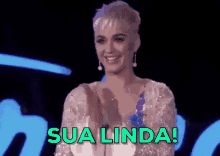 Sua Linda / Emocionada / Katy Perry  / Oba GIF - Katy Perry Sua Linda Yay GIFs