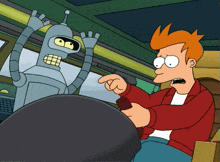 New Driver Freaking Out GIF - New Driver Freaking Out Futurama GIFs
