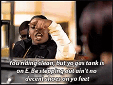 Chicken Head You Riding Clean GIF - Chicken Head You Riding Clean Decent Shoes GIFs