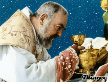 praying priest pope holy
