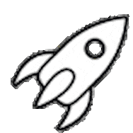 Spaceyachtstrobe Rocket Sticker - Spaceyachtstrobe Rocket Stickers