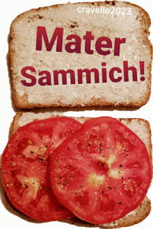tomato sandwich