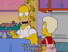 Simpsons Homer GIF - Simpsons Homer Roboto GIFs