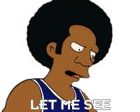 Let Me See Tate Sticker - Let Me See Tate Futurama Stickers