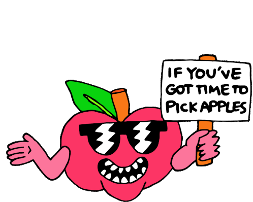 If Youve Got Time To Pick Apples Youve Got Time To Register To Vote Apples Sticker - If Youve Got Time To Pick Apples Youve Got Time To Register To Vote Apples Pick Apples Stickers