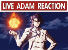 Symphogear Live Adam Reaction GIF - Symphogear Live Adam Reaction Adam Weishaupt GIFs
