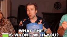 What The F Is Wrong With You Jesse Ridgeway GIF - What The F Is Wrong With You Jesse Ridgeway Mcjugger Nuggets GIFs
