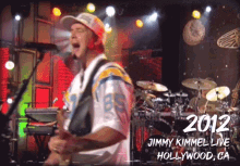 2012jimmy kimmel live hollywood ca miles doughty kyle mc donald slightly stoopid one more night song