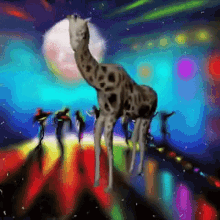Giraffe Animation GIF - Giraffe Animation Funny GIFs