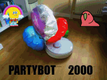 Partybot Partybot2000 GIF - Partybot Partybot2000 Roomba GIFs