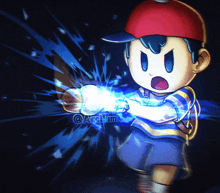 Ness Bat GIF