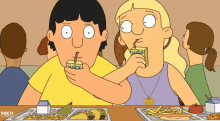 Unwanted Attention GIF - Bobs Burgers Crush Like GIFs