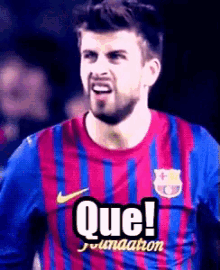 Que GIF - Que Gerard Pique Barcelona GIFs