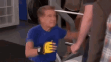 Regis Philbin Workout GIF - Regis Philbin Workout How I Met Your Mother GIFs