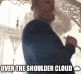 Over The Shoulder Shushes GIF - Over The Shoulder Shushes Cloud GIFs