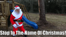 Sml Santa Claus GIF - Sml Santa Claus Stop In The Name Of Christmas GIFs