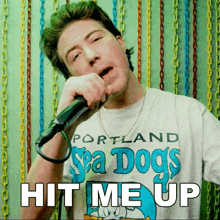 Hit Me Up Doug Cousins GIF - Hit Me Up Doug Cousins Bearings GIFs