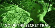 Go Up The Secret Trail Whats Inside GIF