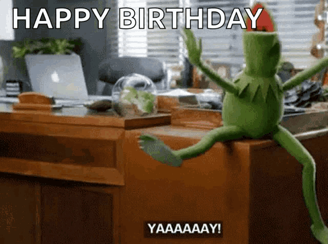 Hoppy Birthday, Kermit the Frog! 