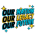 Our Nation Our Legacy Our Future Bahamas Forward Sticker - Our Nation Our Legacy Our Future Bahamas Forward Driveagency Stickers