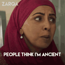 People Think Im Ancient Zarqa GIF