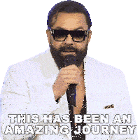 This Has Been An Amazing Journey Bobby Deol Sticker