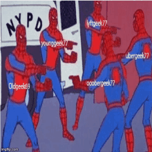Spiderman Pointing GIF - Spiderman Pointing Meme GIFs