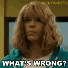 Whats Wrong Maxine Conway GIF - Whats Wrong Maxine Conway Wentworth GIFs