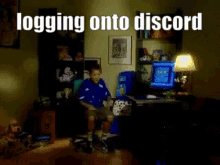 Logging Into Discord Logging Onto Discord GIF