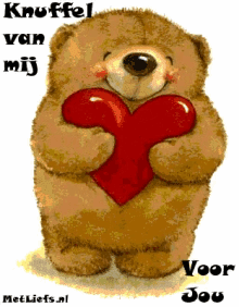 love you lots knuffel van mij