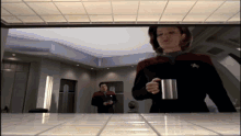 Star Trek Voyager Coffee Warp10 Coffee Fail GIF - Star Trek Voyager Coffee Warp10 Coffee Fail GIFs