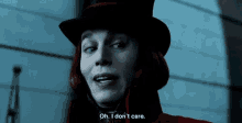 I Dont Care Willy Wonka GIF - I Dont Care Willy Wonka Johnny Depp GIFs