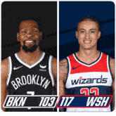 Brooklyn Nets (103) Vs. Washington Wizards (117) Post Game GIF - Nba Basketball Nba 2021 GIFs
