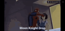 Moon Knight Drop Moonknight GIF - Moon Knight Drop Moonknight Drops GIFs