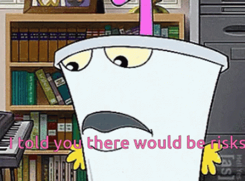 Master Shake Risky GIF - Master Shake Risky Careless GIFs
