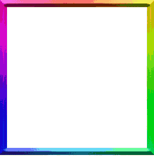 rainbow color colorful border design edge