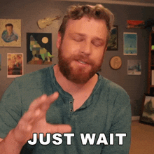 Just Wait Grady Smith GIF - Just Wait Grady Smith Hold On GIFs