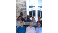 a group of people posing for a picture with the words dis harling is experiencing g-forces