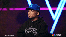 Excited Chance The Rapper GIF - Excited Chance The Rapper The Voice GIFs