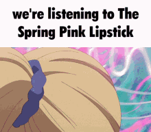 Kaguya Sama Love Is War Ai Hayasaka The Spring Pink Lipstick GIF