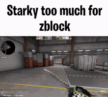 Starky Too Much For Zblock GIF - Starky Too Much For Zblock Zblock GIFs