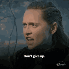 Dont Give Up Mila GIF - Dont Give Up Mila The Quest GIFs